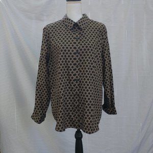 Chico's Wrinkle Resistant Shirt Long Sleeves 3 NWT XL